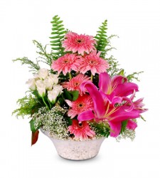  - Düşlerimdesin Lilyum Gerbera ve Güller